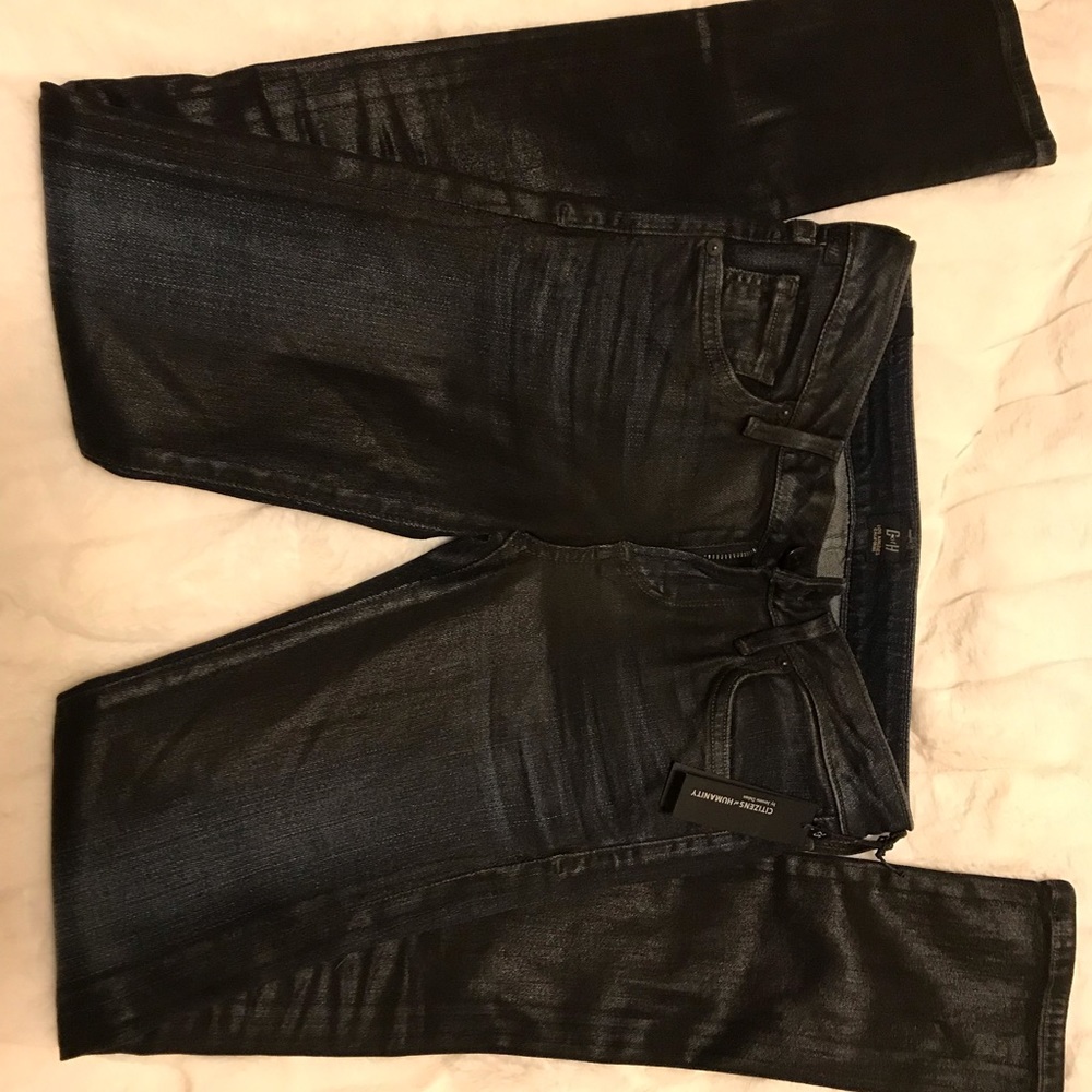 COPY - Citizens of humanity coated skinny jeans
